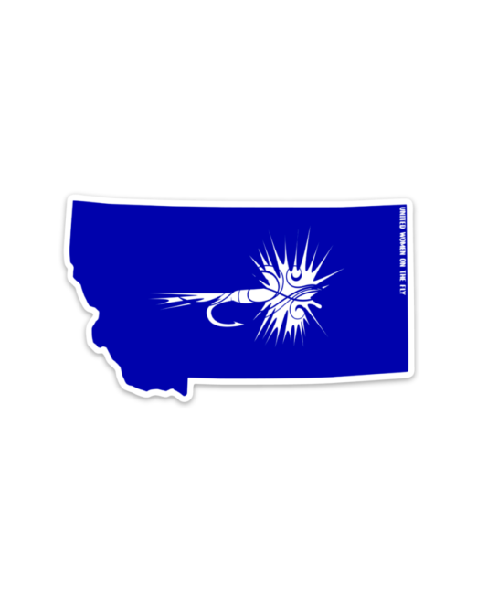 Montana United Women on the Fly Sticker