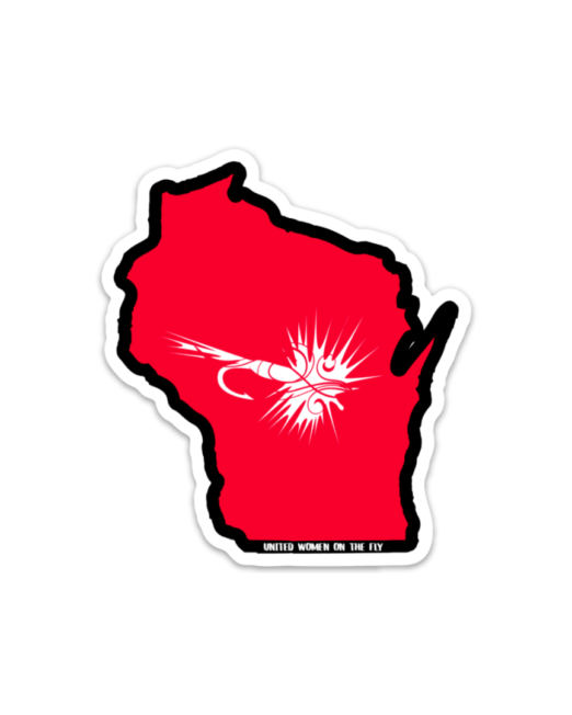 Wisconsin United Women on the Fly Sticker
