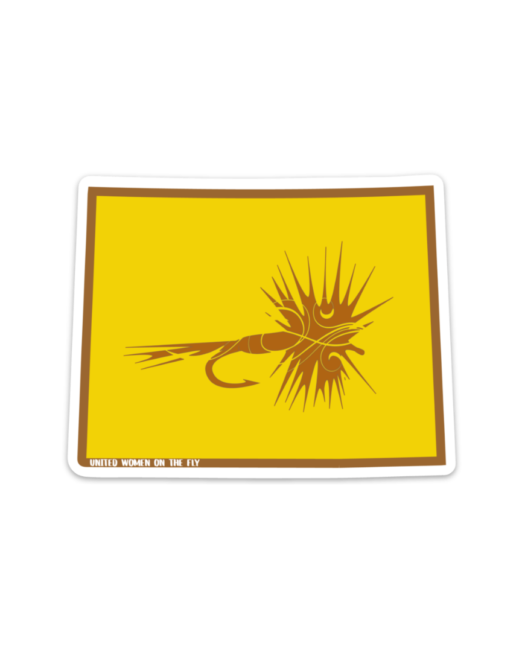 Wyoming United Women on the Fly Sticker