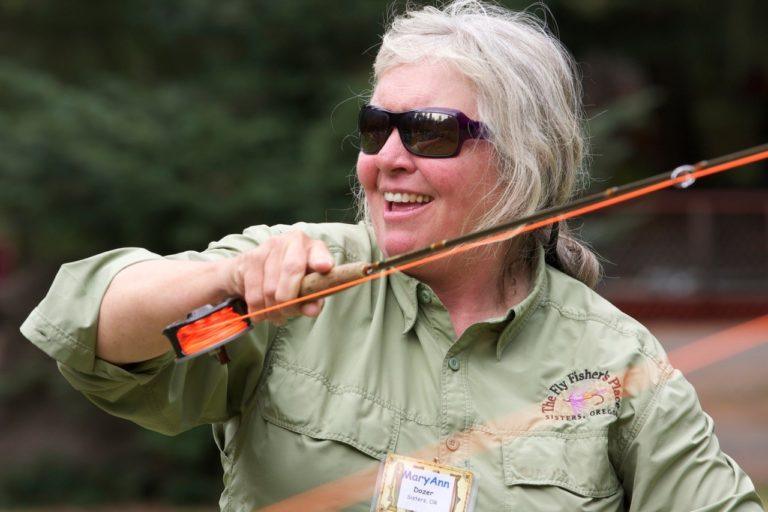 UWOTF Fly Fishing Women Guide - Mary Ann Dozer