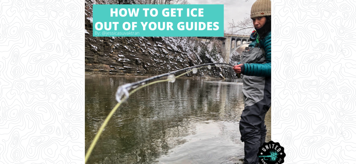 How to Remove Ice Out of Your Guides - Featured Image 1200 x 628