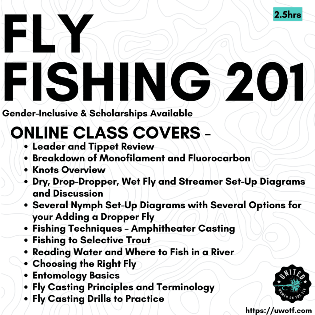 Fly Fishing 201 Online Fly Fishing Course with United Women on the Fly