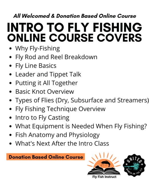 Recorded Intro to Fly Fishing Online Course Description