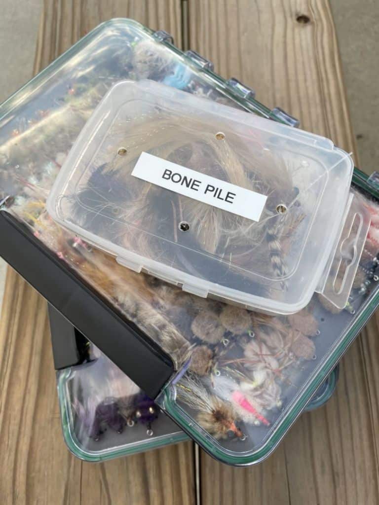 Saltwater Fly Box Organization - Bone Pile Box