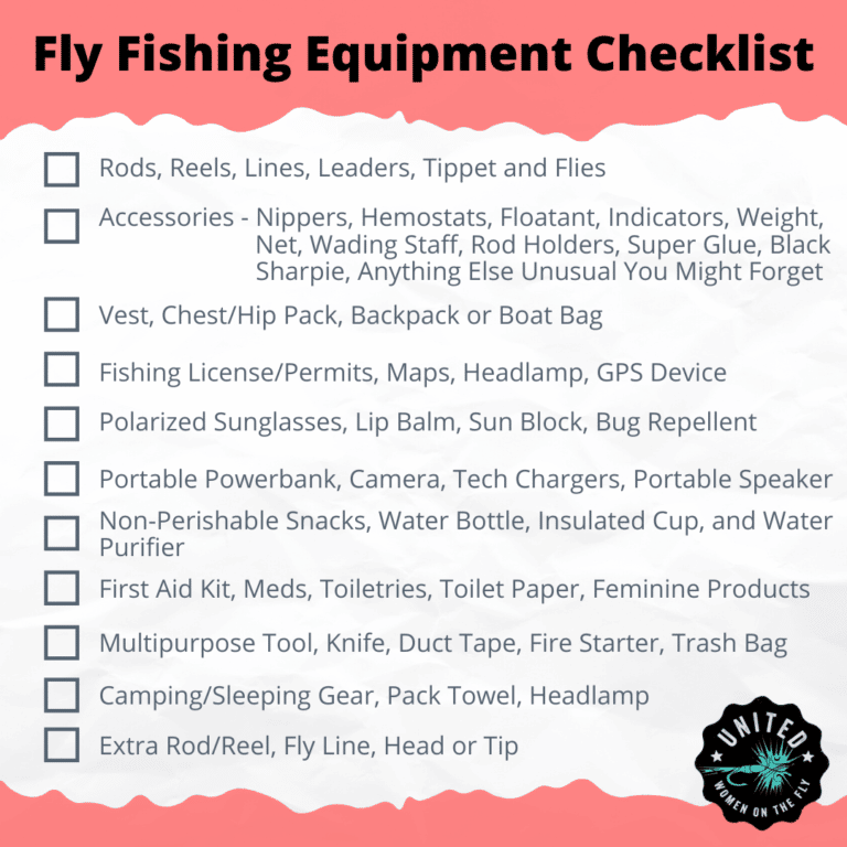 Fly Fishing Equipment Checklist