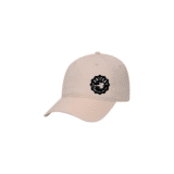 Khaki 6 Panel Low Profile Unstructured Dad Hat - United Women on the Fly White Logo - Front