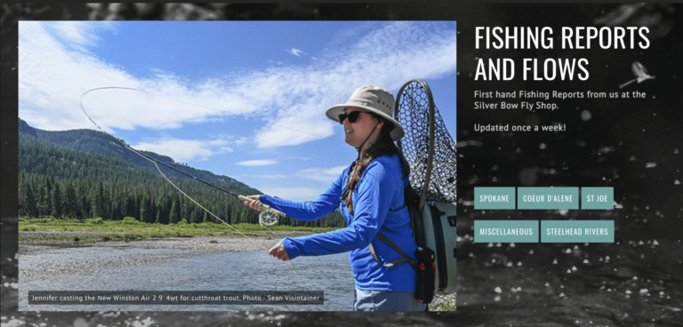 Silver Bow Fly Shop Fishing Report