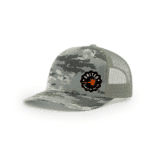 Digital Camo and Orange UWOTF Structured Trucker Hat