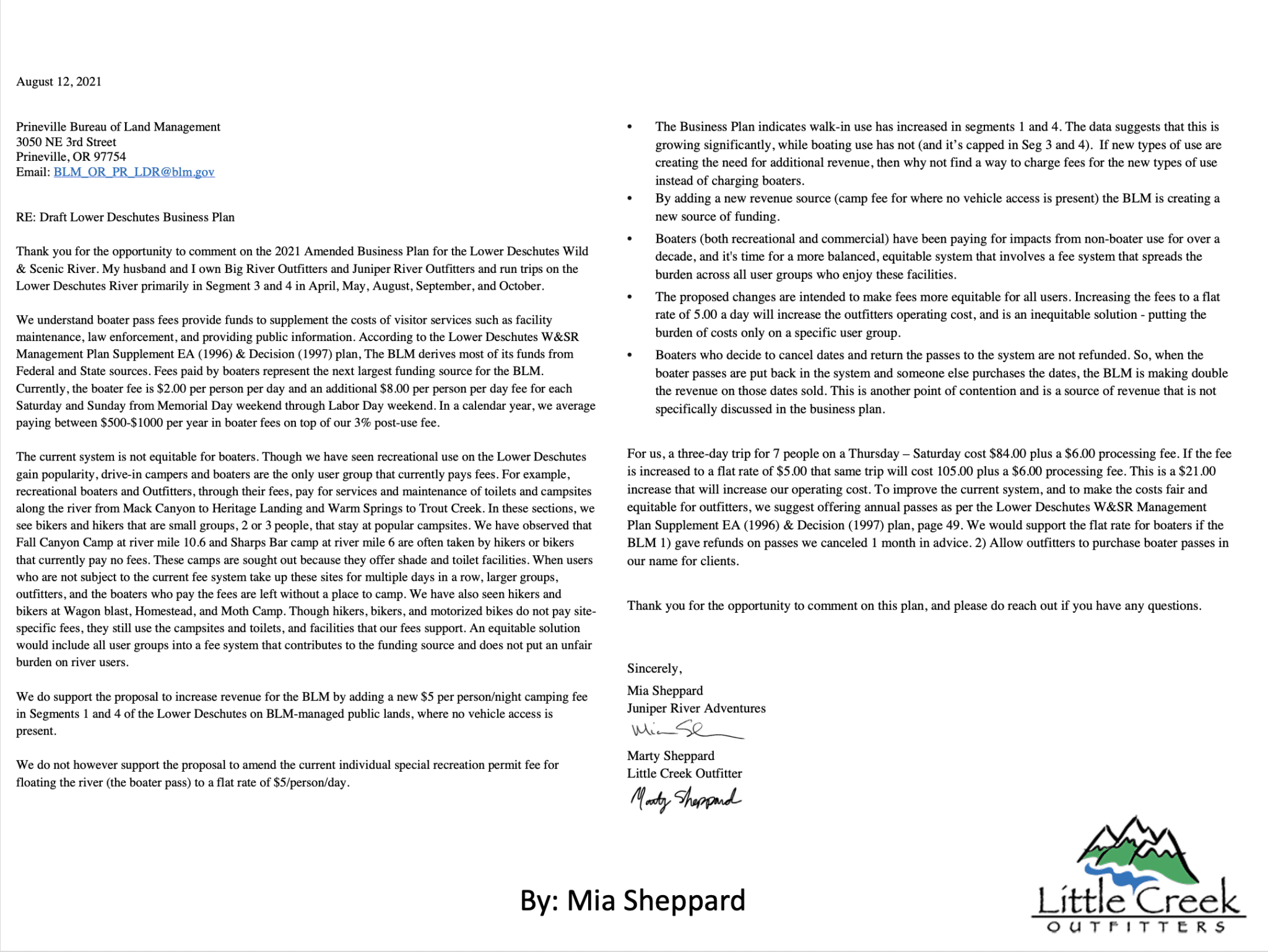 How to Write an Effective Comment Letter - United Women on the Fly