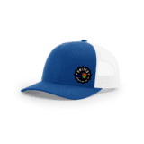 Royal Blue with Rainbow Logo - UWOTF Structured Trucker Hat