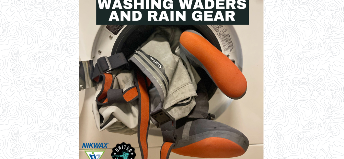 Washing Wader and Rain Gear - Featured Image 1200 x 628