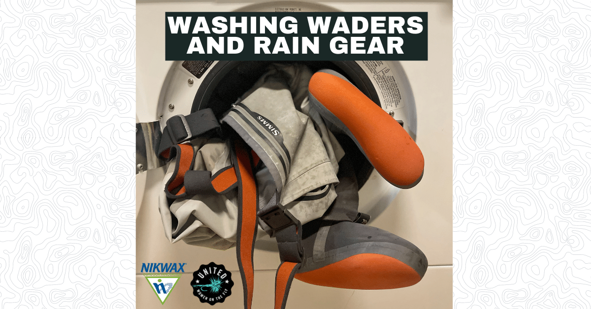 Renewing the DWR on your waders with Revivex 