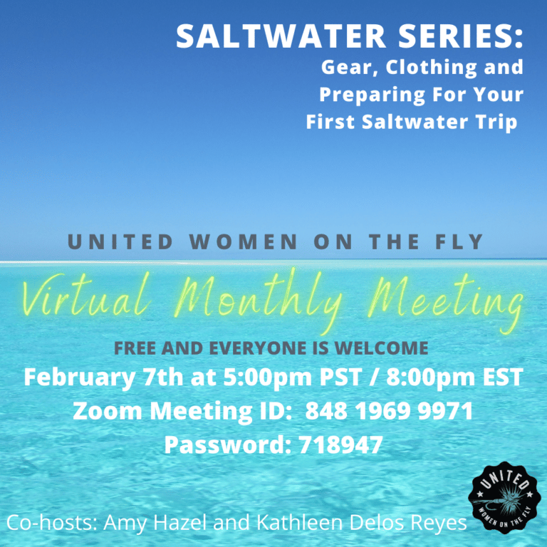 Feb 2022 UWOTF Virtual Meeting - Salt Water Series