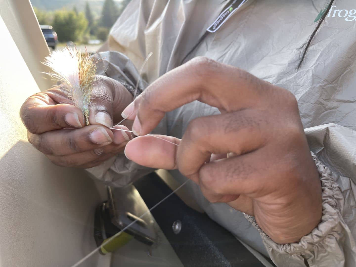 Fly Fish Instruct Knot Tying