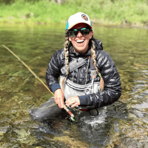 Heather Hodson North Carolina Fly Fishing 101 Women's Workshop