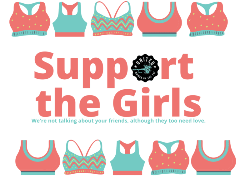 Support the Girls - Sports Bras with Saltwater Fishing