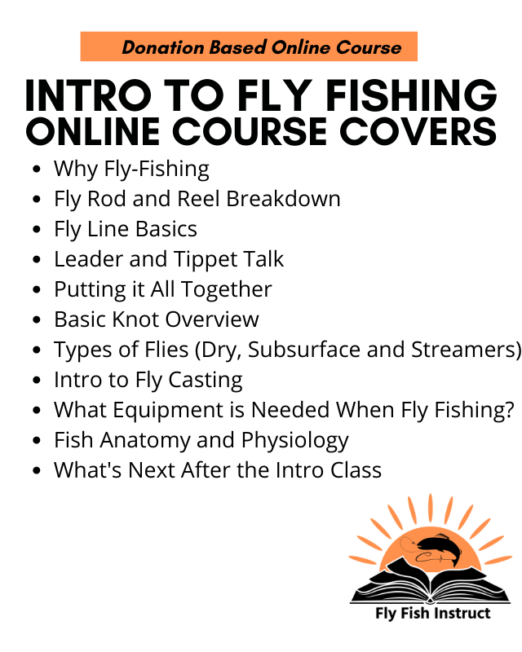 10-24-22 Intro to Fly Fishing Online Course Product Image