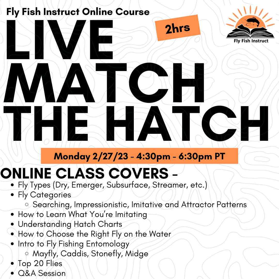 Match the Hatch - Live Online Course - 2-27-23