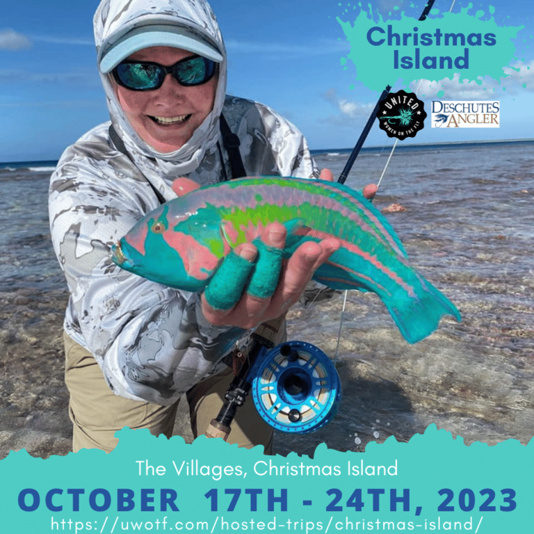 UWOTF & Deschutes Angler Christmas Island 2023 Hosted Trip