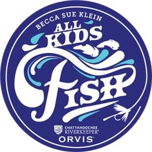 All Kids Fish Logo Dark Blue