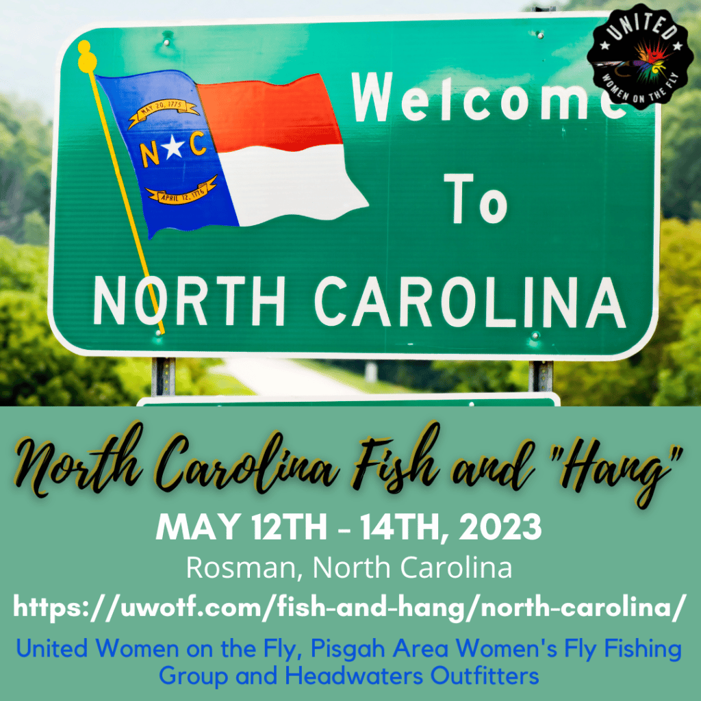 North Carolina Fish and Hang - State Flyer