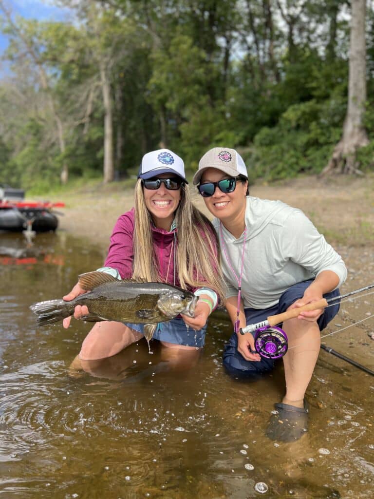 Heather and Jenn Bass Fishing 101
