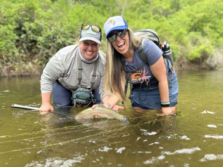 Mollie and Heather Rainbow Trout