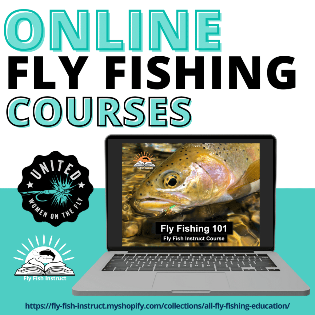 Fly Fish Instruct Online Courses with United Women on the Fly