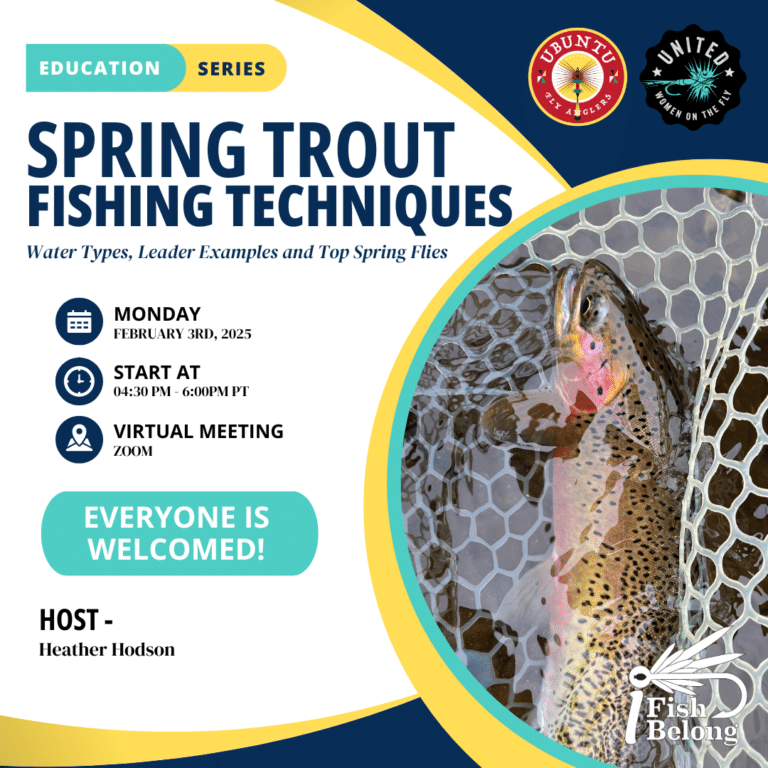 2025 Spring Trout - iFishiBelong Virtual Meeting